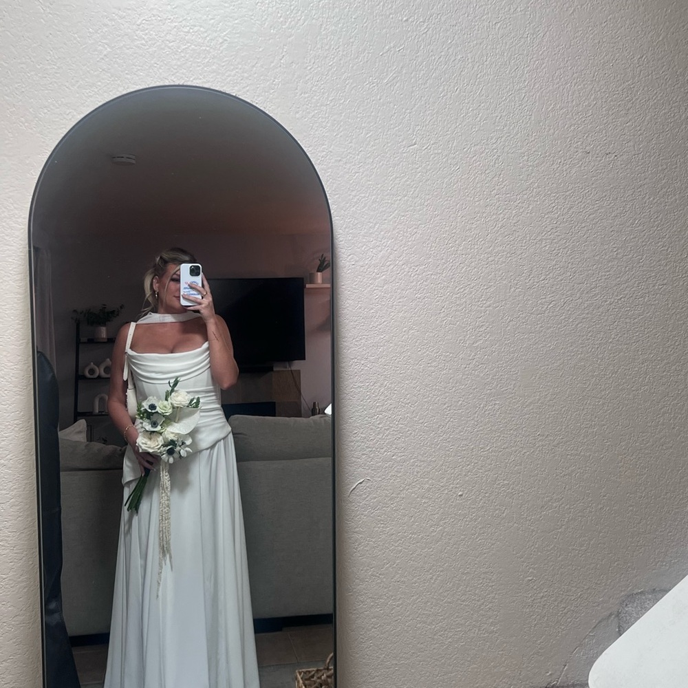 Elegant White Gown